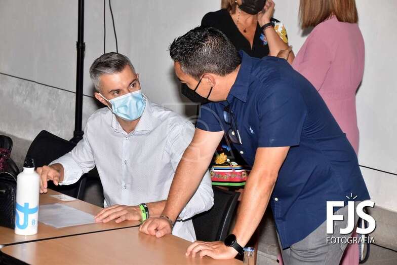 Ediles del PSOE en un Pleno reciente del Ayuntamiento de Telde/Francisco Javier Santana.